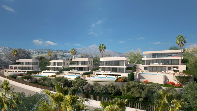 New Development of contemporary villas in Nueva Andalucia